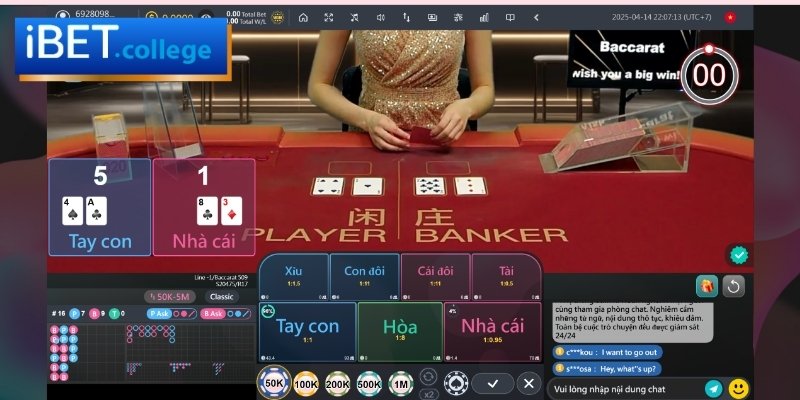 Casino iBet giao diện mượt, chơi là thắng!
