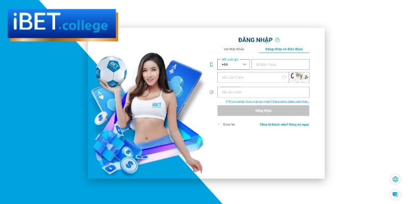 Đăng nhập iBet khám phá thế giới cá cược hấp dẫn