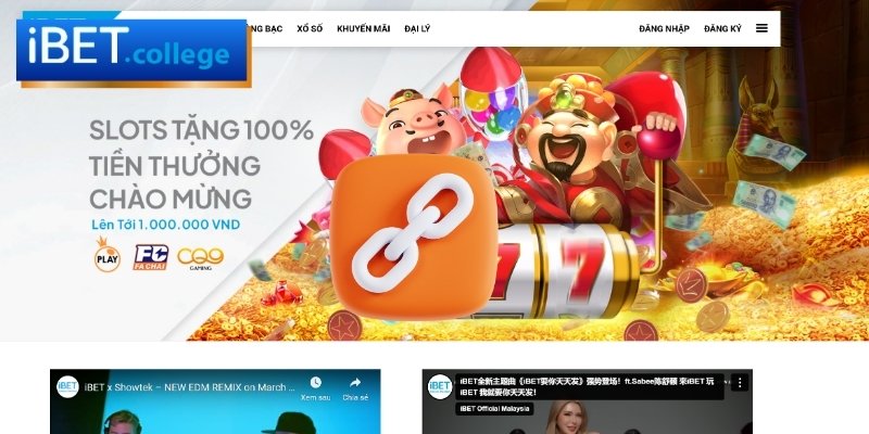 Link vào iBet đăng nhập dễ dàng, nhận thưởng liền tay!