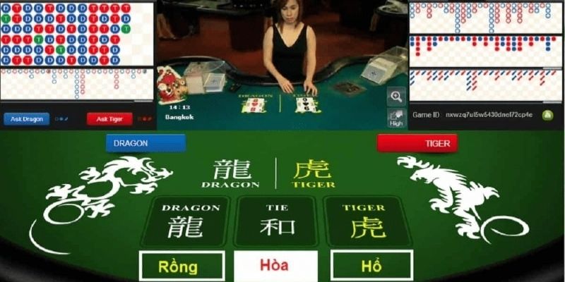 Tựa game Rồng Hổ kịch tính từng phút giây