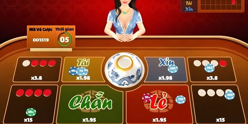 Cách phân biệt các cửa cược phổ biến trong xóc đĩa