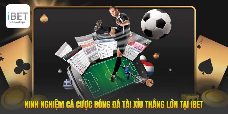 Kinh nghiệm cá cược bóng đá tài xỉu