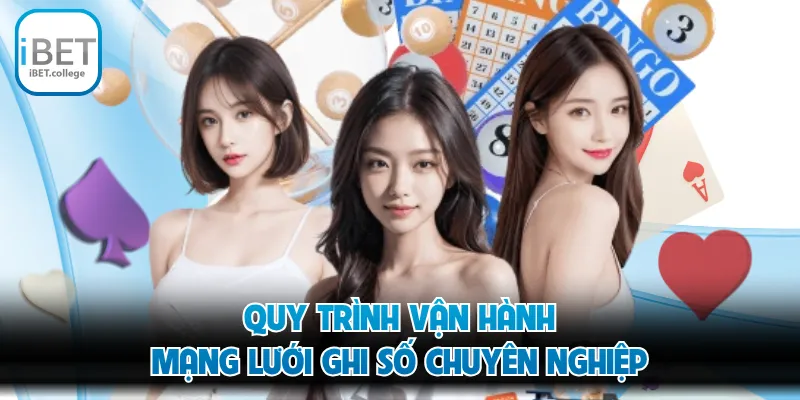 Quy trình vận hành mạng lưới ghi số chuyên nghiệp