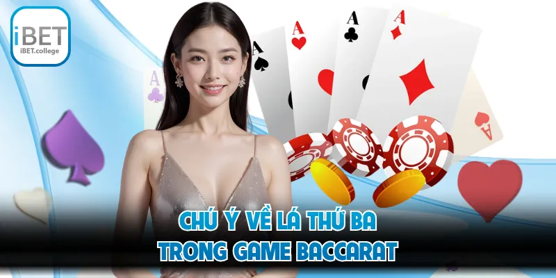 Chú ý về lá thứ ba trong game baccarat