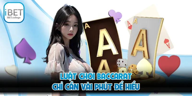 Luật chơi baccarat chỉ cần vài phút để hiểu