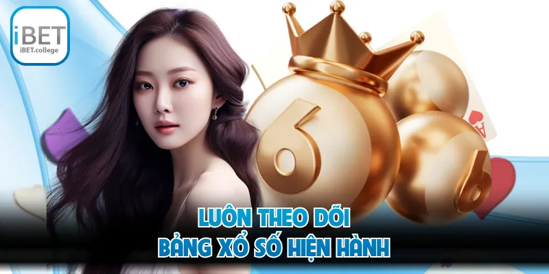 Luôn theo dõi bảng xổ số hiện hành