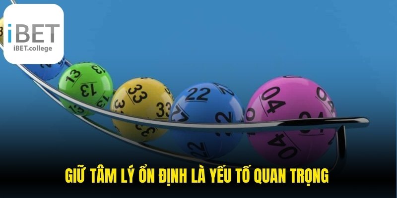 Giữ tâm lý ổn định là yếu tố quan trọng để tránh các quyết định cảm tính