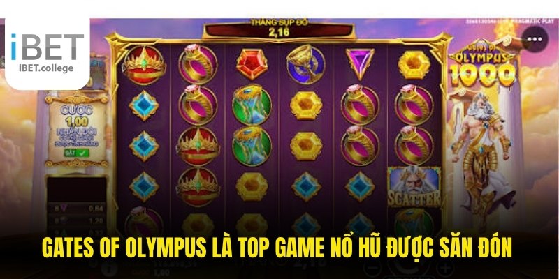 Gates of Olympus là một trong những top game nổ hũ được săn đón nhiều nhất