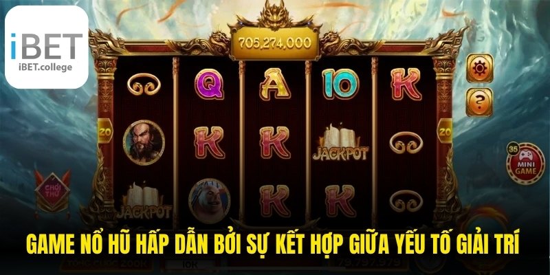 Game nổ hũ hấp dẫn bởi sự kết hợp giữa yếu tố giải trí và cơ chế quay thưởng 