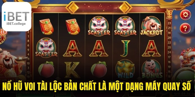 Nổ hũ Voi Tài Lộc bản chất là một dạng máy quay số tích lũy tiền thưởng 