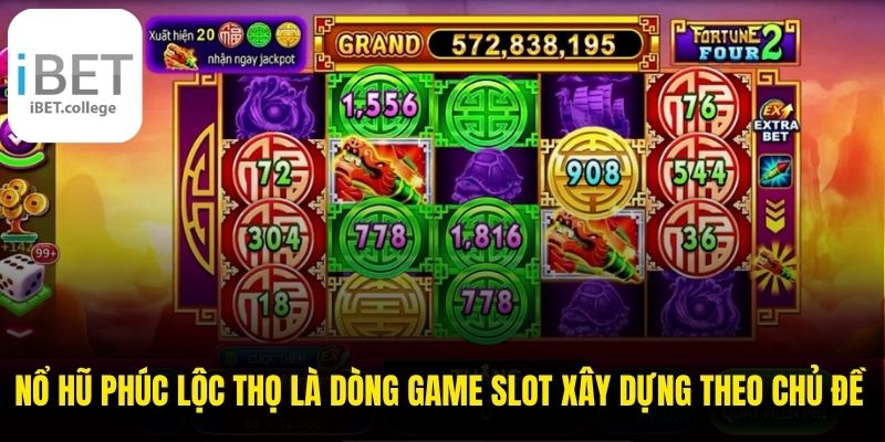 Nổ hũ Phúc Lộc Thọ là dòng game slot được xây dựng theo chủ đề tài lộc
